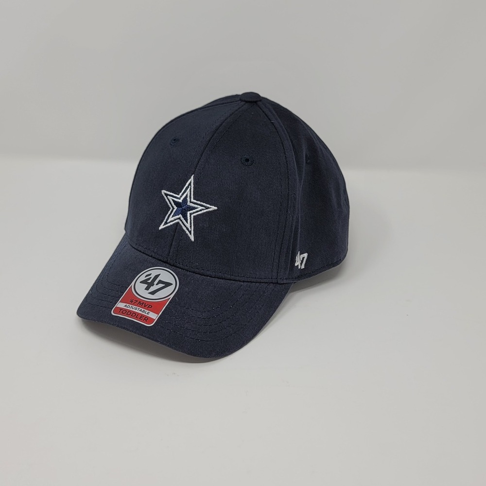'47 Brand MVP Toddler Dallas Cowboys NFL Hat Cap Dark Navy Blue Strapback Star